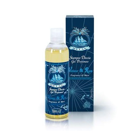 Vetiver & Rum-Shampoo Doccia Gel Profumato 200 Ml