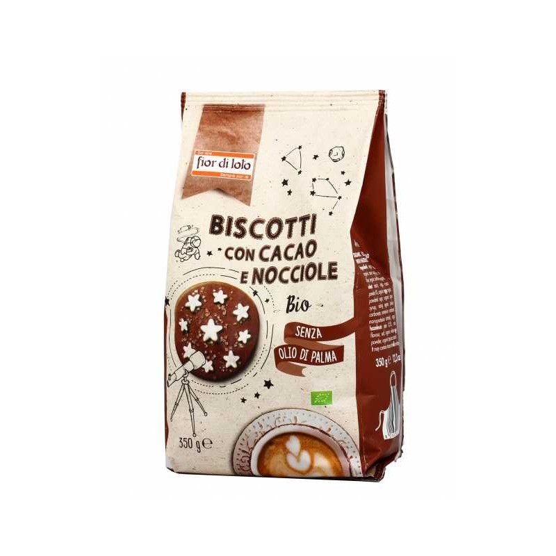 Biscotti Con Cacao E Nocciole 350 Gr