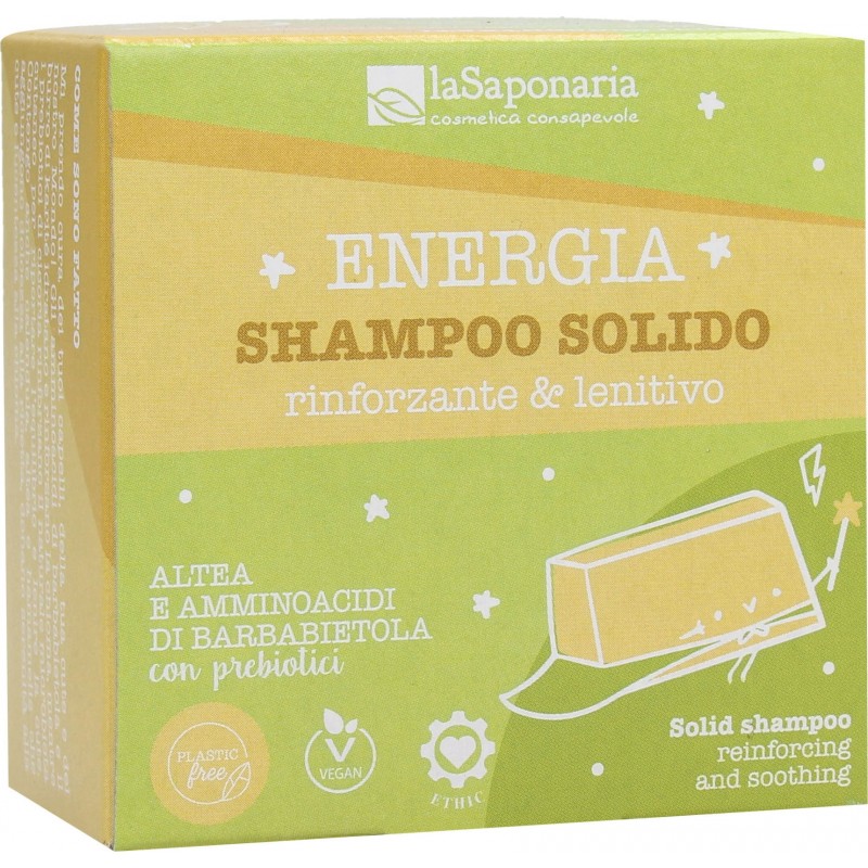 Inner Shampoo Solido Rinforzante e Lenitivo