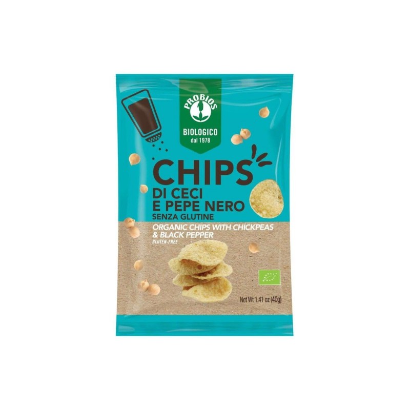 Chips Bio Di Ceci E Pepe Senza Glutine
