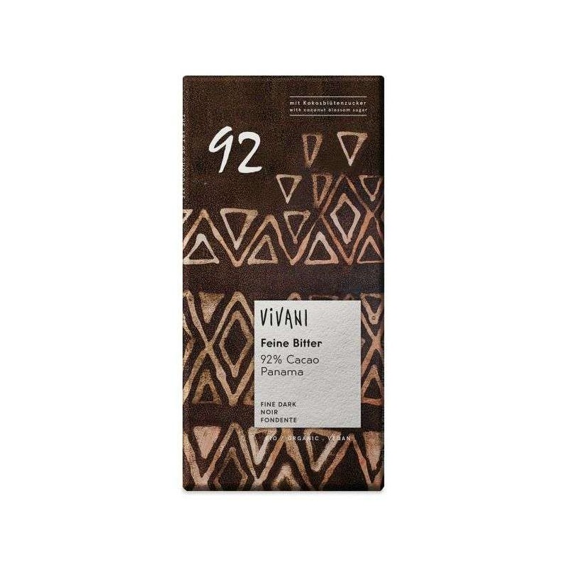 Cioccolato Fondente Organic Dark Panama 92%