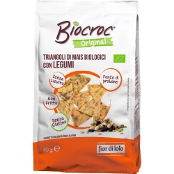 Triangoli di Mais Bio con Legumi Senza Glutine