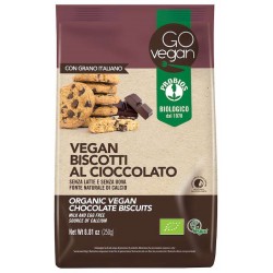 Vegan Biscotti Al Cioccolato Con Riso Germogliato  Bio 250 Gr