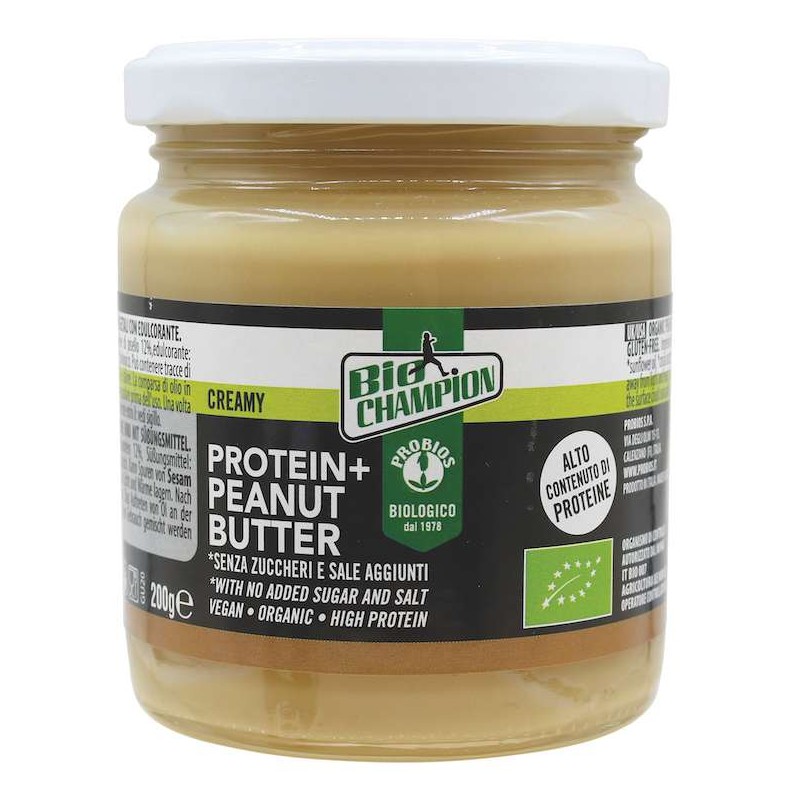 Creamy Protein + Peanuts Butter Bio 200 Gr