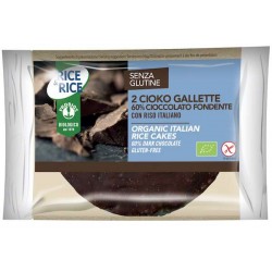 Cioko Gallette Ricoperte Di Cioccolato Fondente 33 Gr Senza Glutine