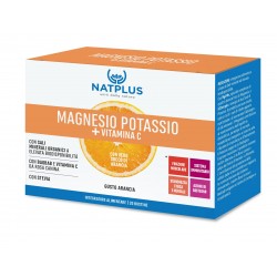 Magnesio Potassio + Vitamina C Gusto Arancia