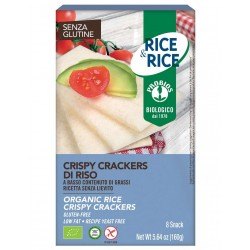 Crispy Crackers 100% Riso Senza Glutine
