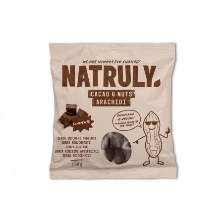 Cacao&Nuts Arachidi Ricoperte Di Cioccolato Fondente