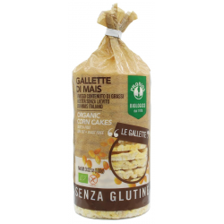 Gallette di Mais con Sale Senza Glutine Bio 100 gr