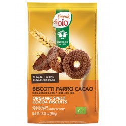 Biscotti Farro Cacao Bio 350 gr