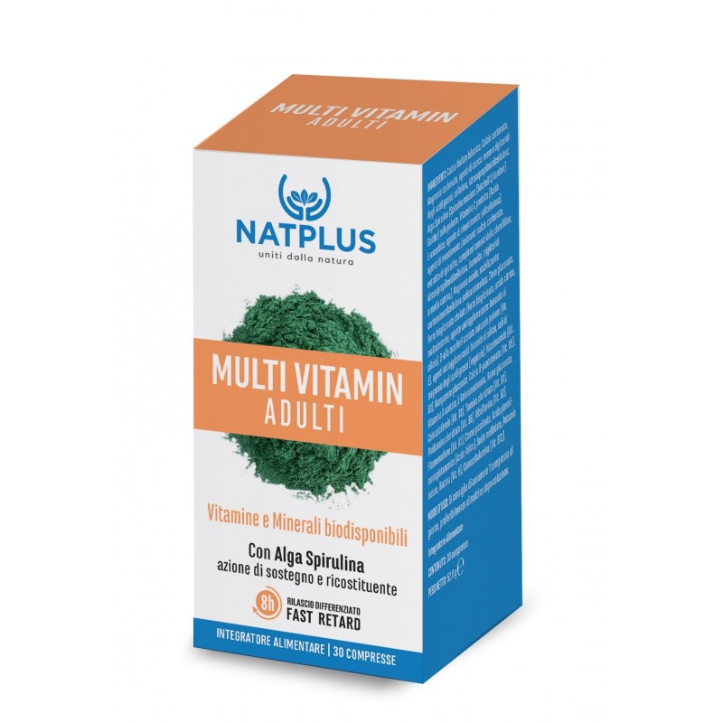 Multi Vitamin Adulti 30 compresse NaturPlus
