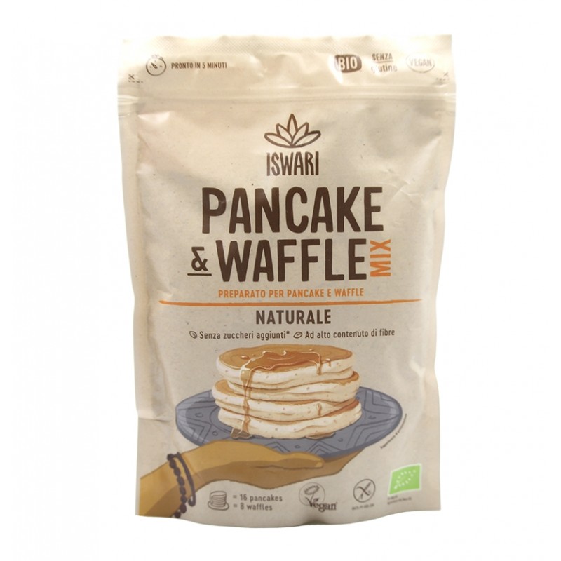 Pancake & waffle mix Naturale Iswari