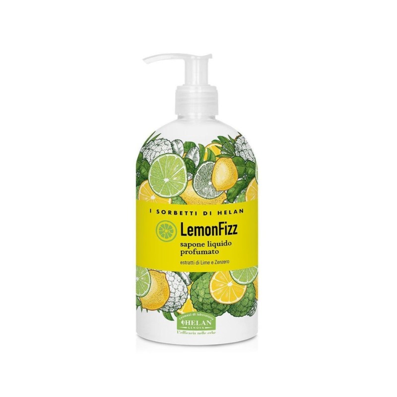 Lemonfizz Sapone Liquido Profumato 500ml I Sorbetti di Helan