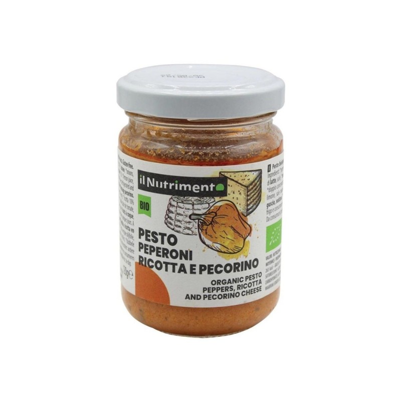 Pesto con Peperoni, Ricotta e Pecorino 120 gr