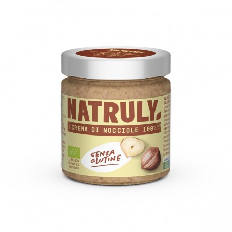 Crema 100% Nocciole Bio 200 gr Natruly