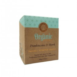 Candela Organic con Frankincense & Mirra 200 gr